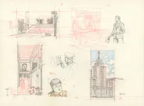 Crayonné, Blake et Mortimer, Huit heures à Berlin (T.29), Antoine Aubin