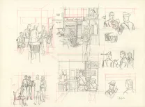 Crayonné, Blake et Mortimer, Huit heures à Berlin (T.29), Antoine Aubin