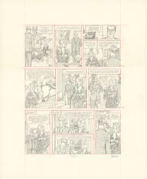 Sketch, Blake et Mortimer, Huit heures à Berlin (T.29), Antoine Aubin