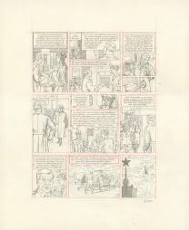 Sketch, Blake et Mortimer, Huit heures à Berlin (T.29), Antoine Aubin