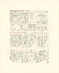Sketch, Blake et Mortimer, Huit heures à Berlin (T.29), Antoine Aubin