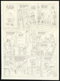Planche noir et blanc, Sprague (T.1), Olivier Roman