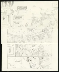 Planche noir et blanc, Sprague (T.1), Olivier Roman