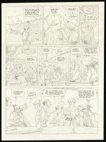 Planche noir et blanc, Sprague (T.1), Olivier Roman