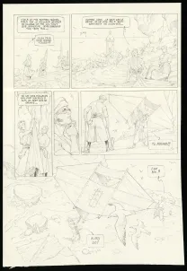 Planche noir et blanc, Sprague (T.1), Olivier Roman