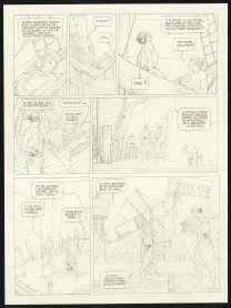 Planche noir et blanc, Sprague (T.1), Olivier Roman