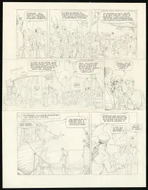 Planche noir et blanc, Sprague (T.1), Olivier Roman
