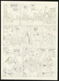 Planche noir et blanc, Sprague (T.1), Olivier Roman