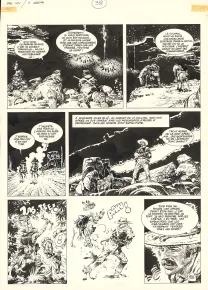 Planche noir et blanc, Mac Coy, Wanted Mac Coy (T.5), Antonio Hernandez Palacios