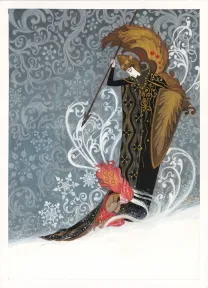 Illustration couleur, La Reine des neiges, Aliocha Gouverneur