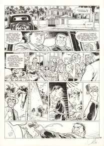 Black and white original page, Il Était une fois en France, Aux armes, citoyens ! (T.4), Sylvain Vallée