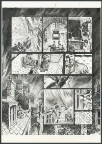 Planche noir et blanc, Shi, Au Commencement était la colère (T.1), Josep Homs