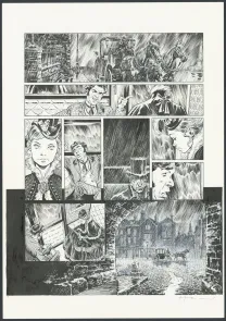 Planche noir et blanc, Shi, Au Commencement était la colère (T.1), Josep Homs