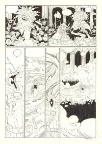 Black and white original page, Donjon Monsters, Un héritage trompeur (T.17), Bertrand Gatignol