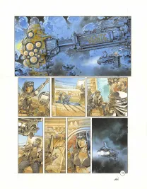 Planche couleur, Space Relic Hunters,  Grun
