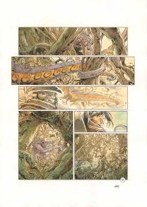 Planche couleur, Space Relic Hunters,  Grun