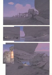 Planche couleur, Sa Majesté des ours, Les Colonnes de Garuda (T.1), Didier Cassegrain