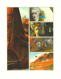 Planche couleur, TERRE, La Fin des Temps (T.3), Christophe Dubois