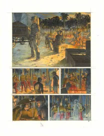 Planche couleur, TERRE, La Fin des Temps (T.3), Christophe Dubois