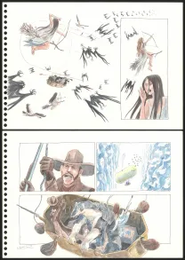 Colored original page, Les Royaumes du Nord, Les Royaumes du Nord - 3 (T.3), Clément Oubrerie