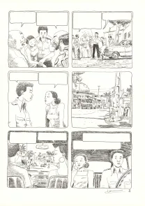 Planche noir et blanc, Aya de Yopougon, Volume 5 (T.5), Clément Oubrerie