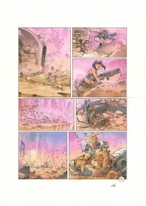 Planche couleur, Space Relic Hunters,  Grun