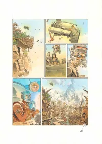 Planche couleur, Space Relic Hunters,  Grun