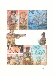 Planche couleur, Space Relic Hunters,  Grun