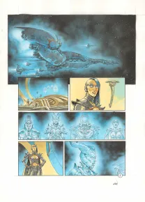 Planche couleur, Space Relic Hunters,  Grun