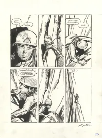 Planche noir et blanc, Ailefroide, altitude 3954, Jean-Marc Rochette