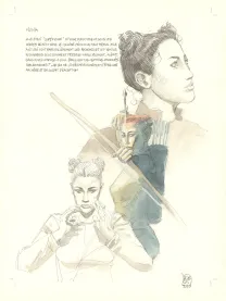 Colored illustration, TER, Christophe Dubois