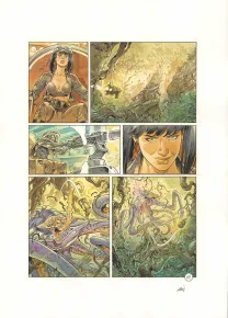 Planche couleur, Space Relic Hunters,  Grun