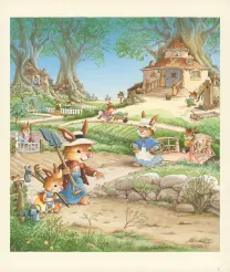 Illustration couleur, La Famille Passiflore , Le Jardin de Dentdelion Passiflore, Loïc Jouannigot