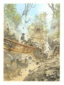 Illustration couleur, Space Relic Hunters,  Grun