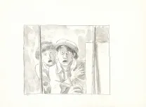 Illustration noir et blanc, Pablo, Picasso (T.4), Clément Oubrerie