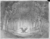 Sketch, Orlando Furioso, Frédéric Pillot