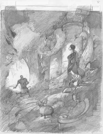Crayonné, Orlando Furioso, Frédéric Pillot