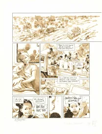 Planche couleur, L'OEil du marabout, Jean Denis Pendanx