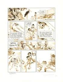 Planche couleur, L'OEil du marabout, Jean Denis Pendanx