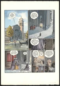 Planche couleur, Giacomo C., L'Ombre de la tour (T.10),  Griffo