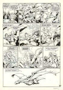 Planche noir et blanc, Trolls de Troy, Histoires trolles (T.1), Jean-Louis Mourier