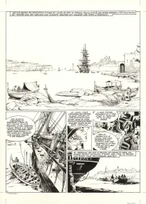 Planche noir et blanc, USS Constitution, Livre II - Il y a deux justices en mer, celle des gradés et celle des sans grades (T.2), Franck Bonnet