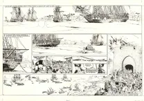 Planche noir et blanc, USS Constitution, Livre III - À terre comme en mer, justice sera faite (T.3), Franck Bonnet