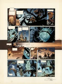 Color layout, Lanfeust des Étoiles, Un, deux ... Troy (T.1), Claude Guth