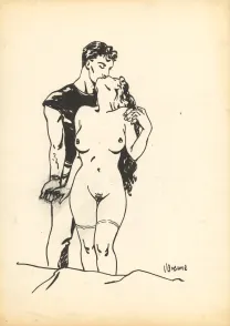 Illustration noir et blanc, Alex Varenne