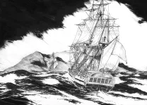 Black and white illustration, Franck Bonnet