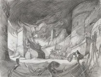 Sketch, Orlando Furioso, Frédéric Pillot