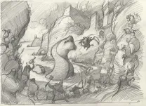 Crayonné, Orlando Furioso, Frédéric Pillot