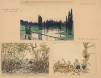 Illustration couleur, Du temps que j'étais "Boiscout", Pierre Joubert