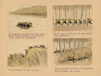 Illustration couleur, Du temps que j'étais "Boiscout", Pierre Joubert